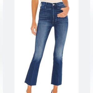 MOTHER The Hustler Ankle Fray in Squeeze It